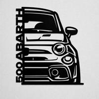 Wall art Abarth 