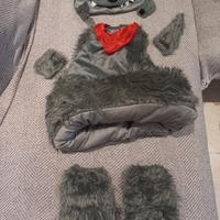 Vestito Carnevale Lupetto
