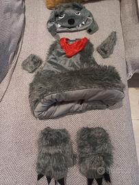Vestito Carnevale Lupetto