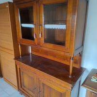 vetrina legno pregiato 