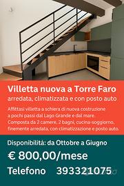 Villetta a Schiera, Nuova Costruzione, Torre Faro