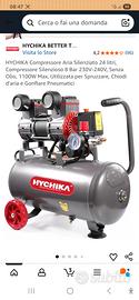Compressore 24L 8bar Hichika