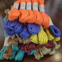 Cotone francese per ricamo. 40 matassine 