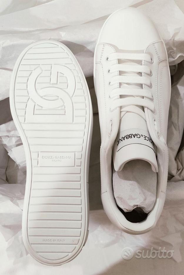 Sneakers Bianche Scarpe Dolce E Gabbana Uomo Eleganti Dolce