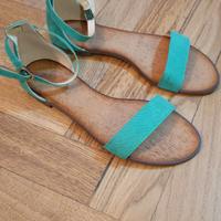 Sandali donna verdi