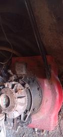blocco rasaerba a miscela vintage 