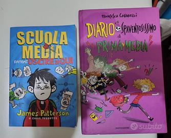 2 libri per ragazzi: scuola media fatemi uscire di