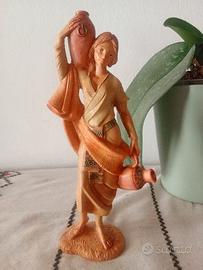 Statuina pastorella presepe Fontanini