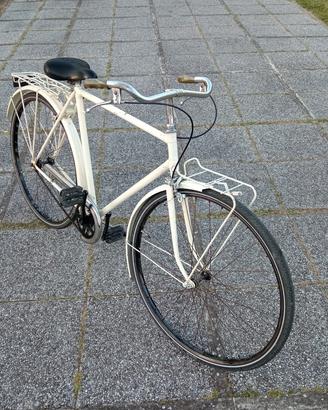 bicicletta uomo vintage ruota da 28 pronta all'uso