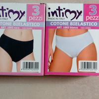 6 slip donna Nuovi cotone elasticizzato tg3