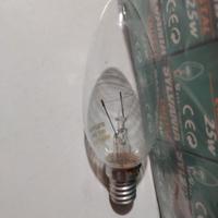 10 Lampadine Oliva chiare 25W E14