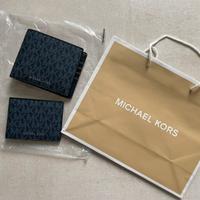 MICHAEL KORS portafoglio + portatessere NUOVI