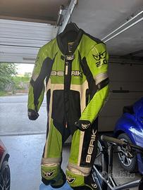 Tuta moto intera Berik Canguro