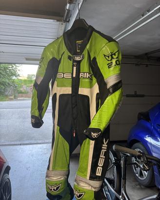 Tuta moto intera Berik Canguro