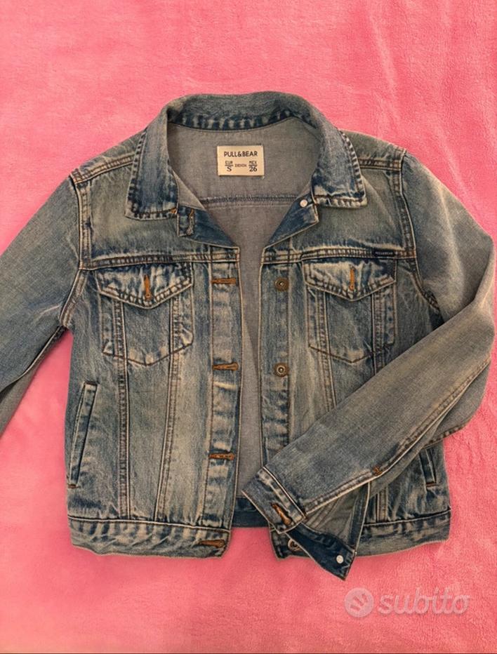 Pull and bear giacca jeans Vendita in Abbigliamento e accessori