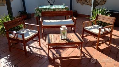 salotto da giardino bali marchio cosma