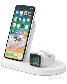 Dock di Ricarica Wireless per iPhone + Apple Watch