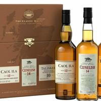Cofanetto TrisWhisky Caol Ila;Talisker; Clinelish