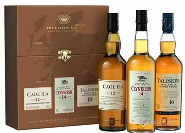 Cofanetto TrisWhisky Caol Ila;Talisker; Clinelish