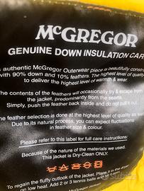 Piumino uomo McGregor