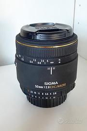 Sigma 50/2.8 DG Macro full-frame per Nikon