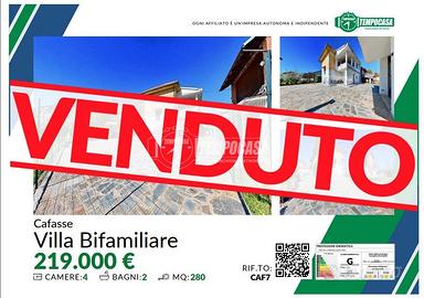 VILLA BIFAMILIARE A CAFASSE CON AMPIO GIARDINO PRI