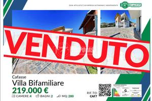 VILLA BIFAMILIARE A CAFASSE CON AMPIO GIARDINO PRI