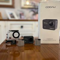 Action Camera COOAU 4K 60fps con Accessori