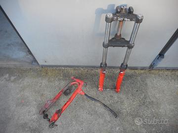 Forcella e forcellone fantic motor trial 125