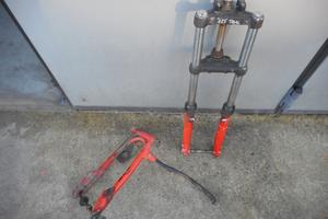 Forcella e forcellone fantic motor trial 125