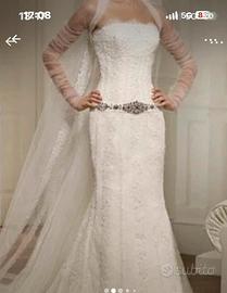 Abito da sposa Pronovias misura 44 modello sirena