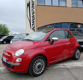 Fiat 500 1.2 Lounge ROSSA neopatentati km 75000 cl
