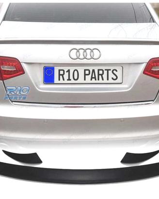 SPOILER AUDI A6 C6 SEDAN 04-11 LOOK ABT 3 PEZZI