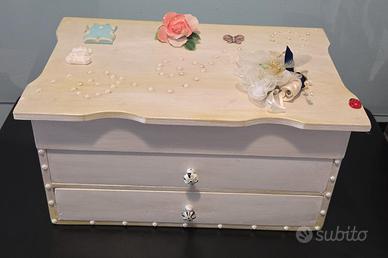 Portagioie artigianale - Shabby - Augusta (SR)