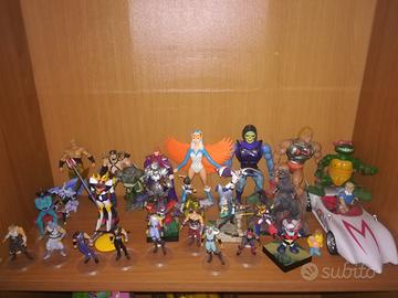 Gashapon Action personaggi vari cartoni anni 80/90