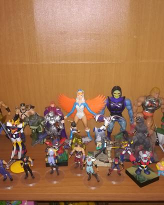 Gashapon Action personaggi vari cartoni anni 80/90