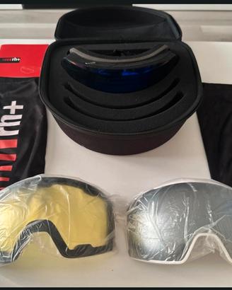 Zero RH+ maschera code con box e 3 lenti