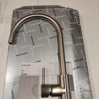 Rubinetto cucina BARAZZA B_OPEN ONE inox satinato 