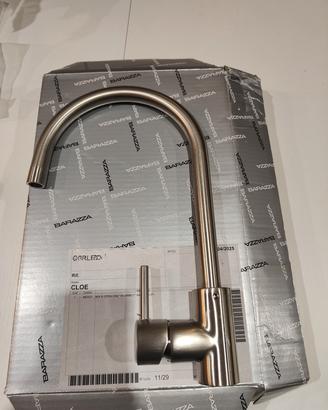 Rubinetto cucina BARAZZA B_OPEN ONE inox satinato 