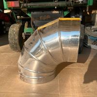 CURVA MONOPARETE 90 D300 INOX 304
