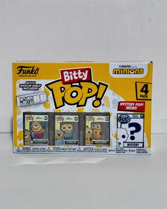 Funko Bitty Pop! Minions 4-Pack Mystery