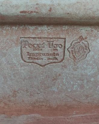 4 fioriere originali Poggi Ugo – Terracotta di Imp