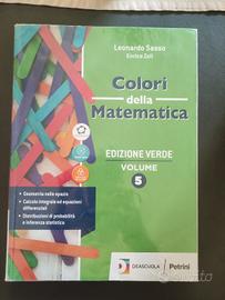 libro colori della matematica 5