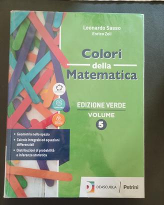 libro colori della matematica 5