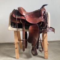 Sella western TEX TAN usata