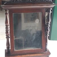 specchiera con cassetto antica