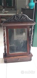 specchiera con cassetto antica