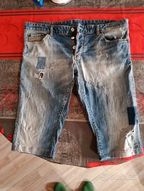 Bermuda uomo jeans 