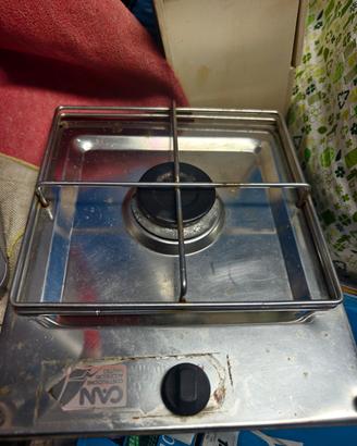 piano cottura inox CAN