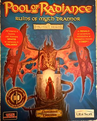 Pool of Radiance Ruins of Myth Drannor PC ITA D&D